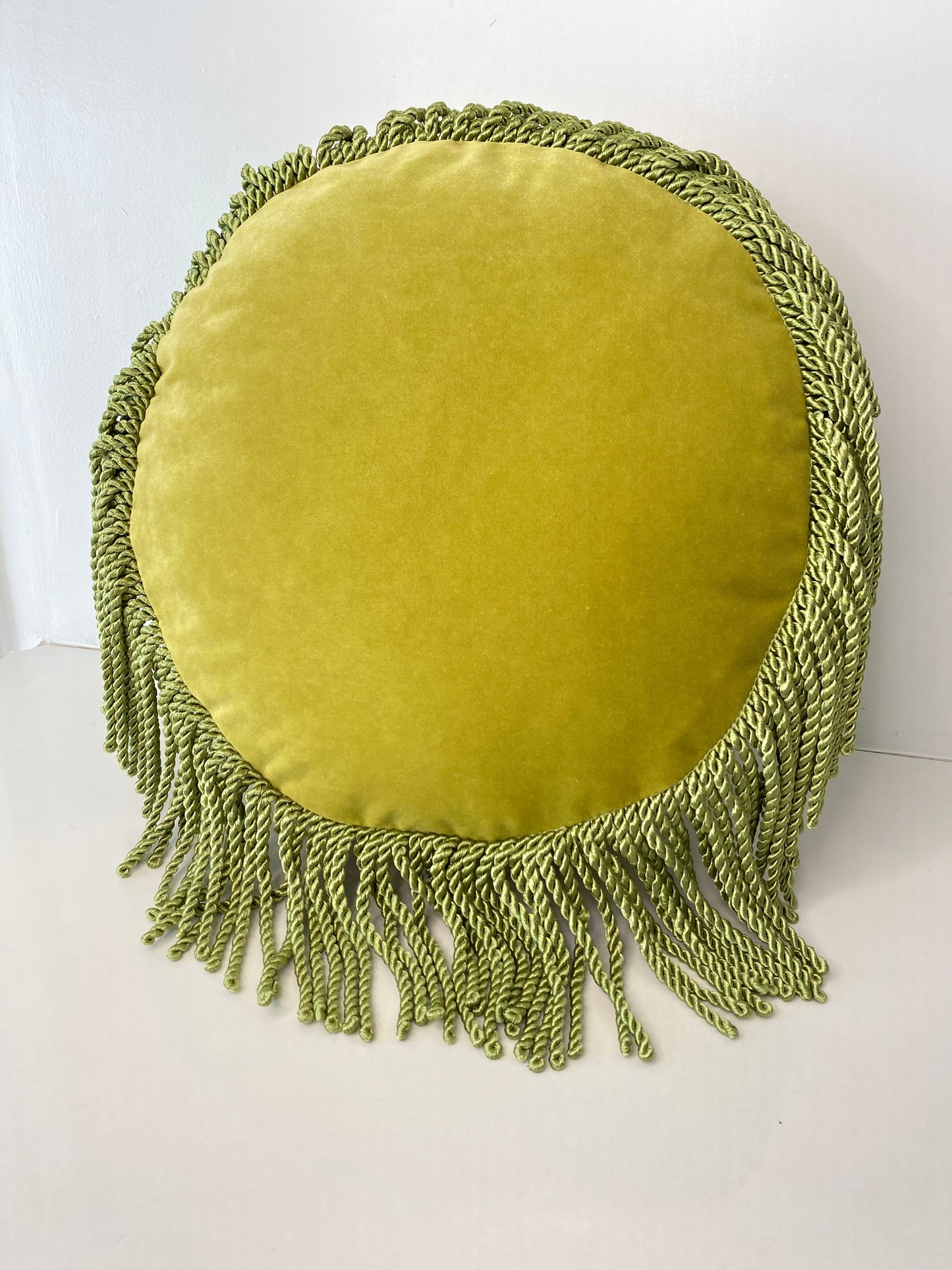 The Diddis Pillow: Chartreuse Chic